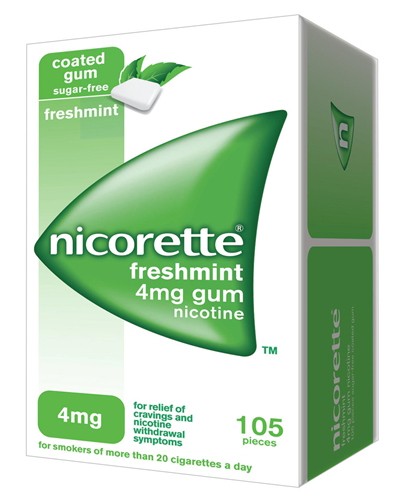 nicorette105gomme-mast-4mg-me Nicorette 105 gomme masticabili 4 mg menta - immagine 1