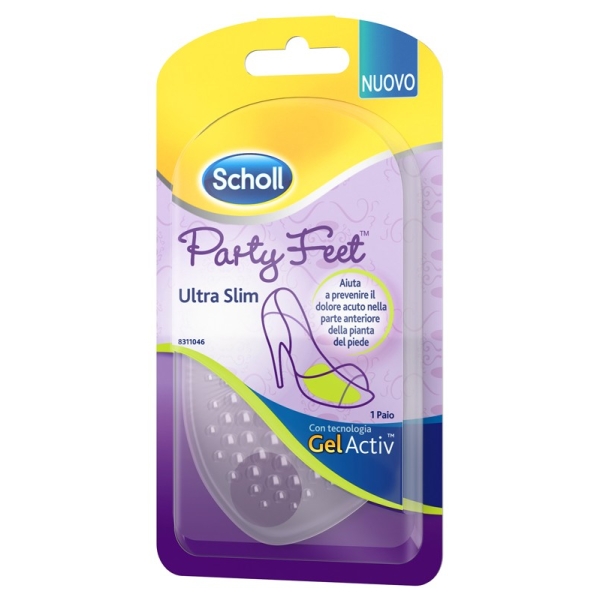 Plantare con cuscinetto Scholl Party Feet Gel Activ Ultra Slim