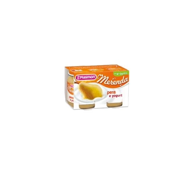 Plasmon Omogeneizzato Yogurt e Pera 2 x 120 g