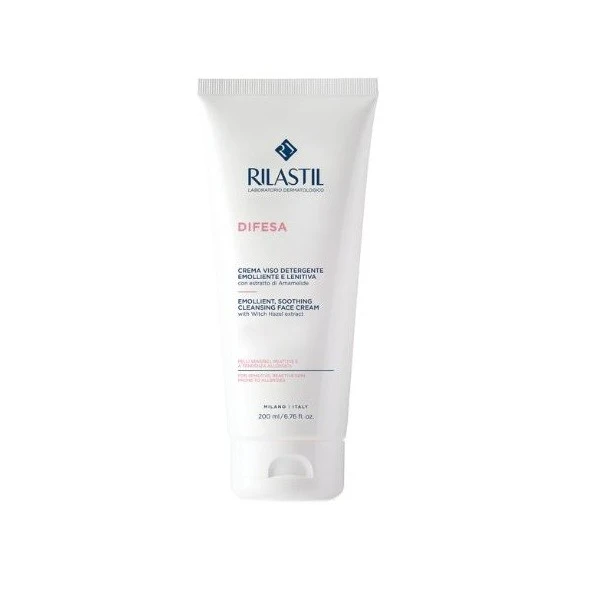 Rilastil Difesa Crema Viso Detergente Emolliente e Lenitiva 200 ml