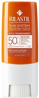 rilastil-sun-system-photo-protection-terapy-spf-50-stick-trasparente-85-ml Rilastil Sun System Photo Protection Terpy SPF 50+ Stick Trasparente 8,5 ml - immagine 1