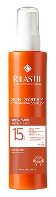 rilastil-sun-system-spray-vapo-spf15-200-ml Rilastil Sun System Spray Vapo SPF 15 – 200 ml - immagine 1