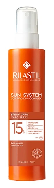 rilastil-sun-system-spray-vapo-spf15-200-ml Rilastil Sun System Spray Vapo SPF 15 – 200 ml - immagine 1