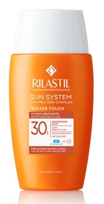 rilastil-sun-system-water-touch-fluido-spf30-50-ml Rilastil Sun System Water Touch Fluido SPF 30 – 50 ml - immagine 1