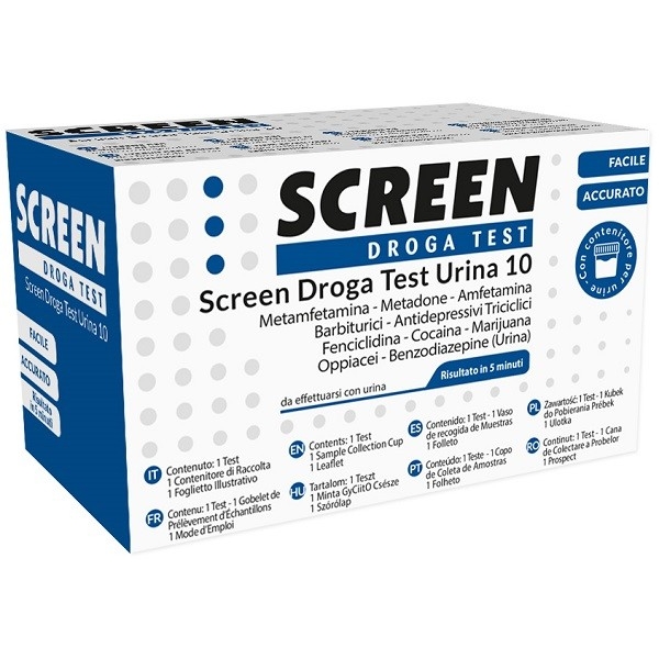Screen Droga Test Urina 10 Droghe