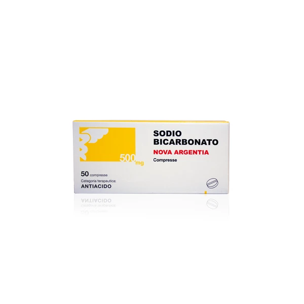 Sodio Bicarbonato 500 mg 50 compresse