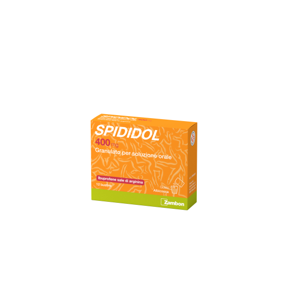 Spididol Granulato Albicocca 400 mg 12 bustine
