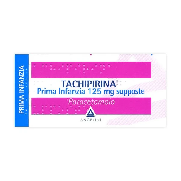 Tachipirina 125 mg 10 supposte per bambini