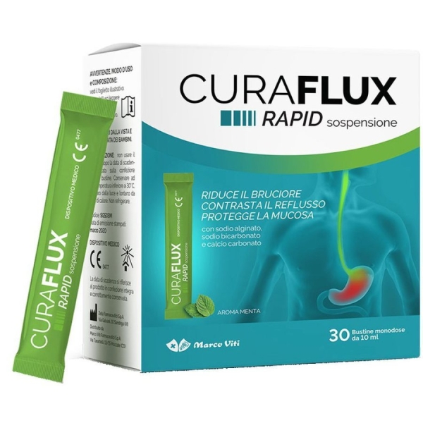 Curaflux Rapid Sospensione Orale 30 Bustine da 10 ml