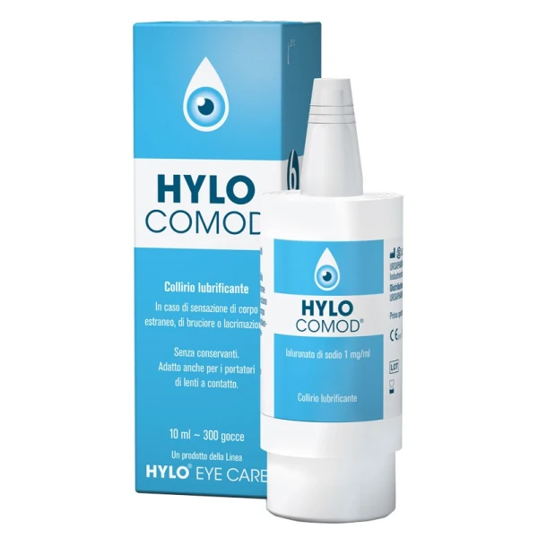 HYLO-COMOD Gocce Oculari Ialuronato di Sodio 0,1% 10 ml