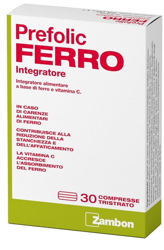 prefolic-ferro-30-compresse PrefolicFERRO 30 Compresse - immagine 1