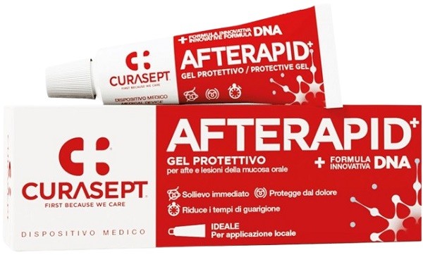curasept-gel-afte-rapid-dna-10-ml Curasept Gel Afte Rapid DNA 10 ml - immagine 1